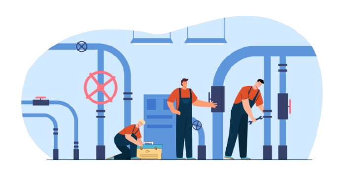 Travail d'équipe Sud Pompes